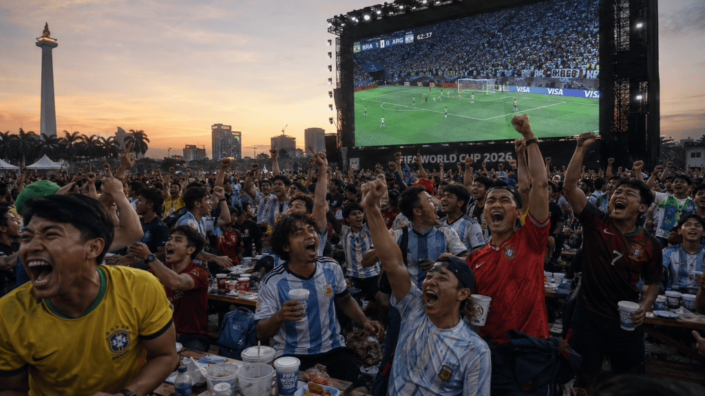 Nonton Piala Dunia 2026 di Mana? 7 Spot Nonton Bareng Paling Unik di Indonesia