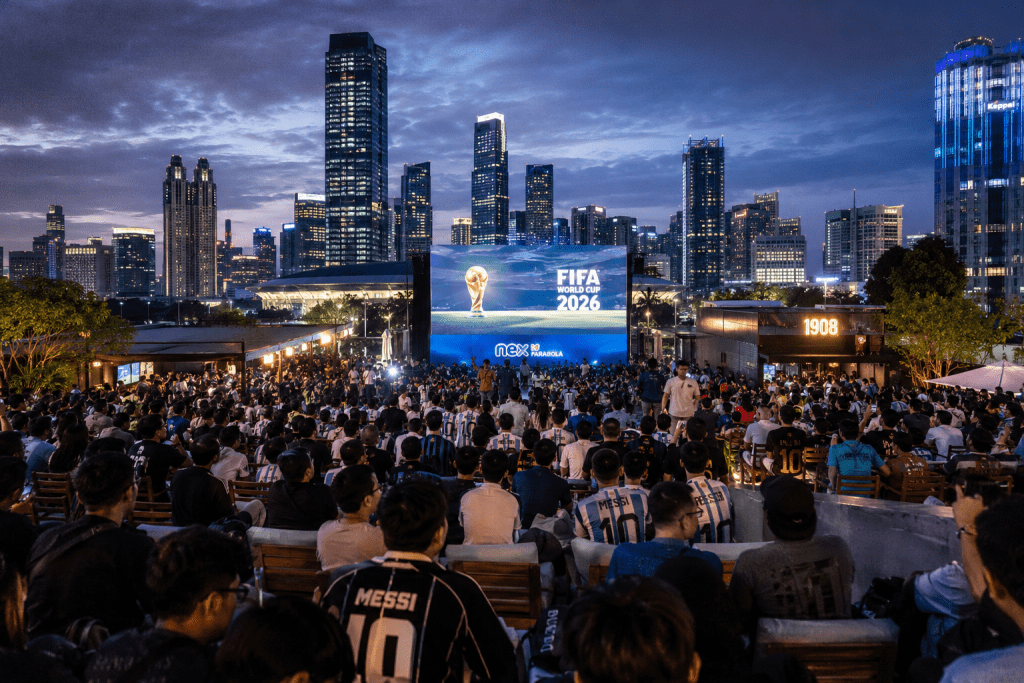 Nonton Piala Dunia 2026 di Mana? 7 Spot Nonton Bareng Paling Unik di Indonesia