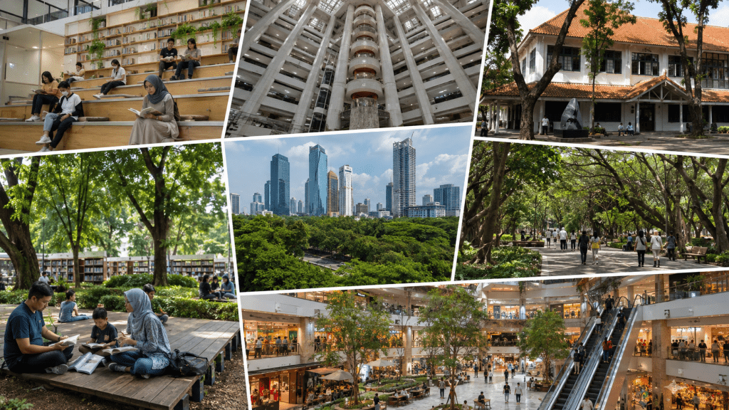 Cuaca Jakarta Cerah Terik, Ini Spot Urban Adem yang Wajib Dikunjungi